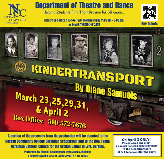 Kindertransport by Diane Samuels at Nassau Community College